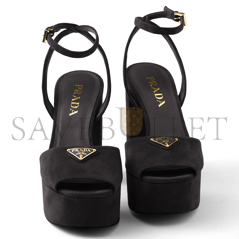 Pra*a suede platform sandals 1xp48b